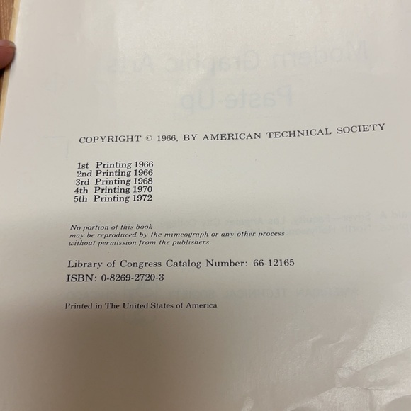 Vintage 1970s Paste Up Graphic Arts book - Picture 5 of 9